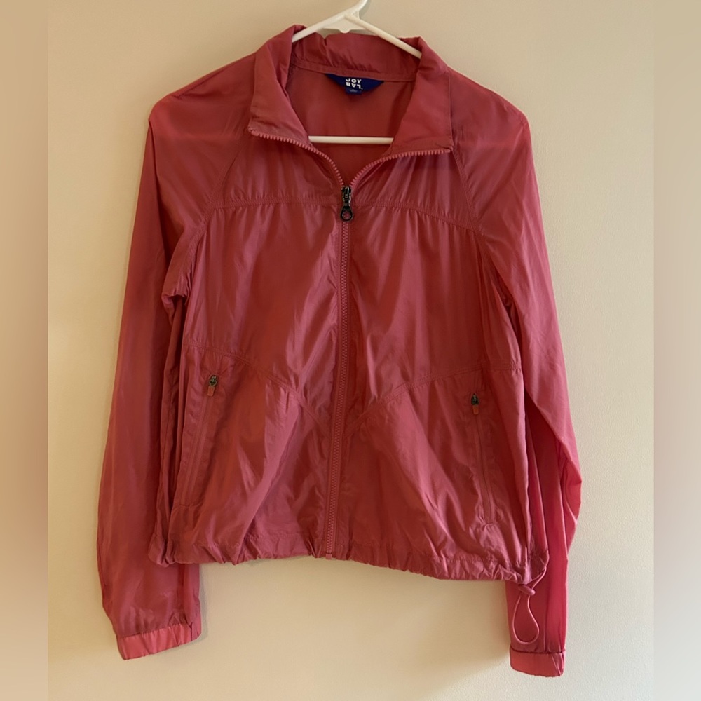 Joy Lab Dark Pink Rain Jacket
